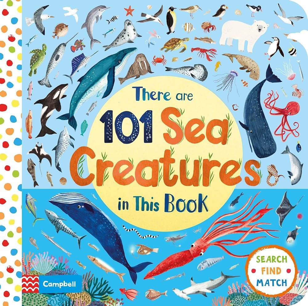 There Are 101 Sea Creatures In This Book (small version)