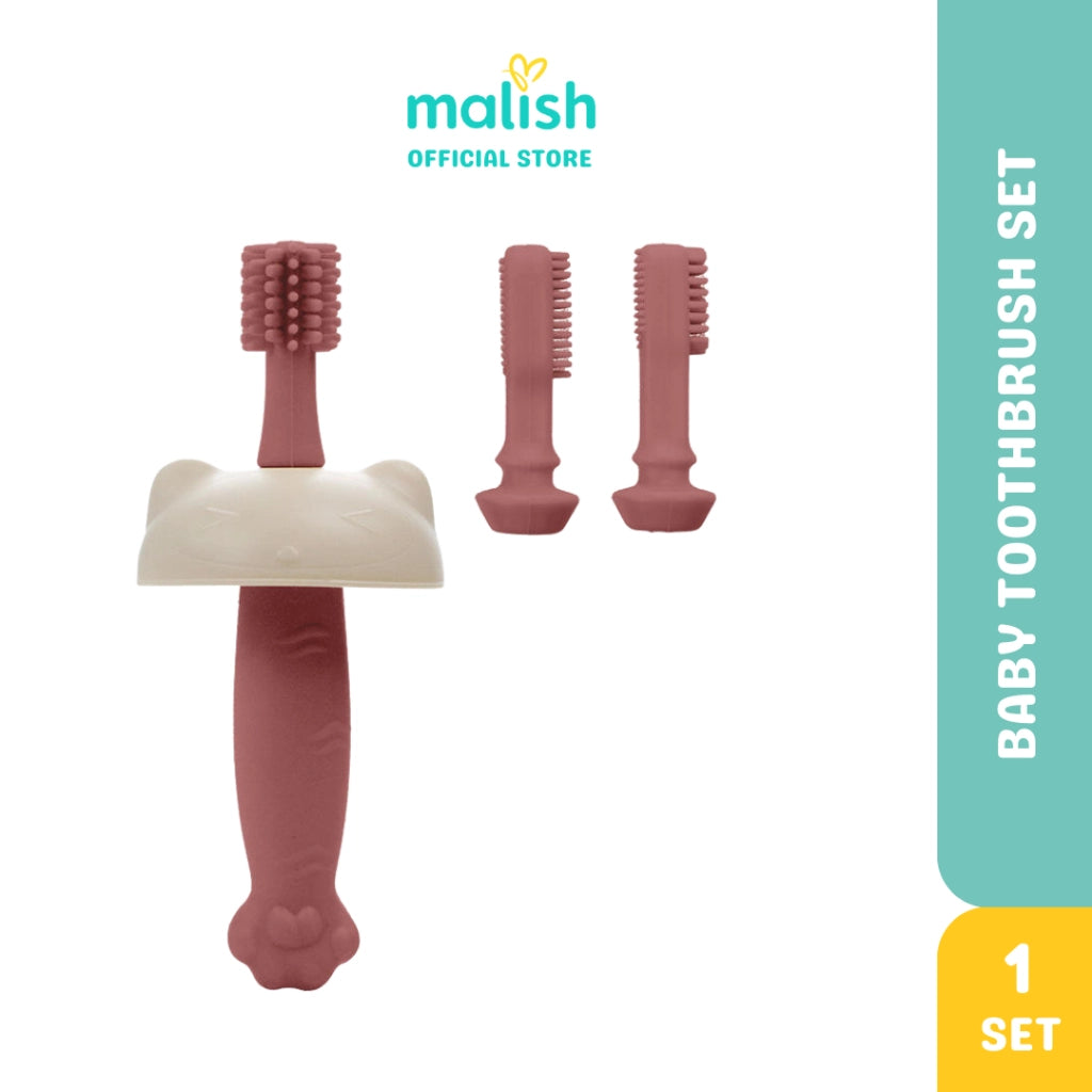 Malish 3 in 1 Toothbrush Set
