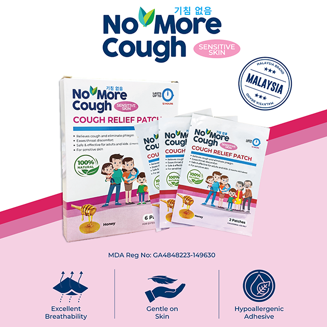 No More Cough Relief Patch