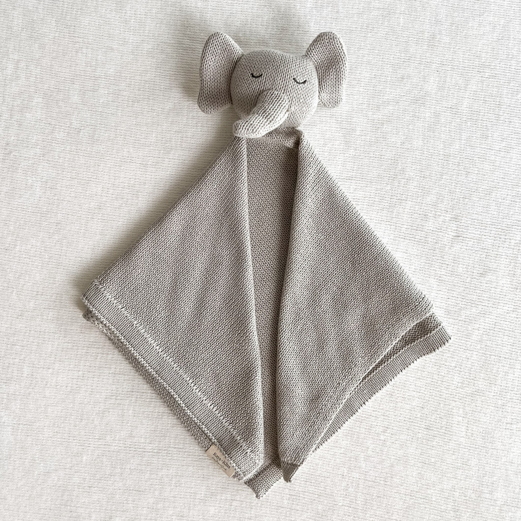 Organic Knit Toy - Ellie Elephant