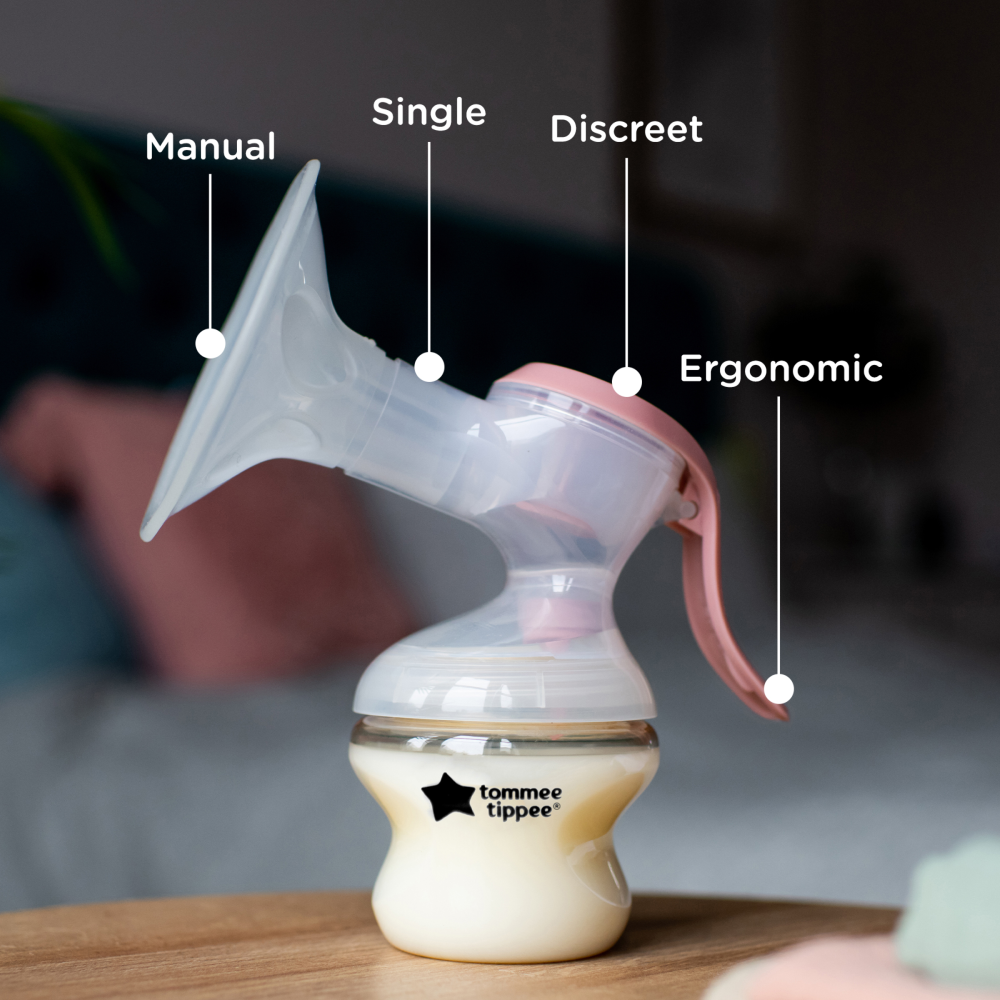 Tommee Tippee Made for Me Single Manual Breast Pump