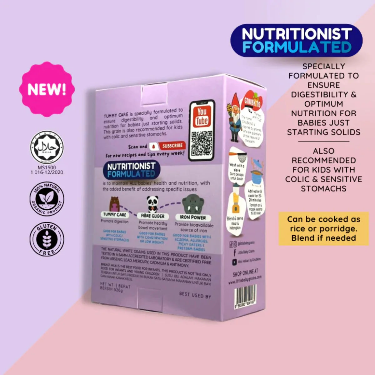 Little Baby Grains Nutritionist Formulated- Tummy Care (6+ months till Toddler)