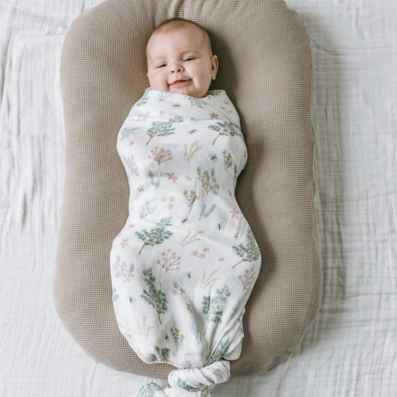 Wildwood Bloom - Organic Bamboo Swaddle