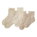 3 Organic Cotton Newborn Socks