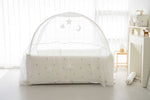 Polar Bear - 100% Premium Cotton Embroidery Bumper Bed (SIZE L, BED ONLY)