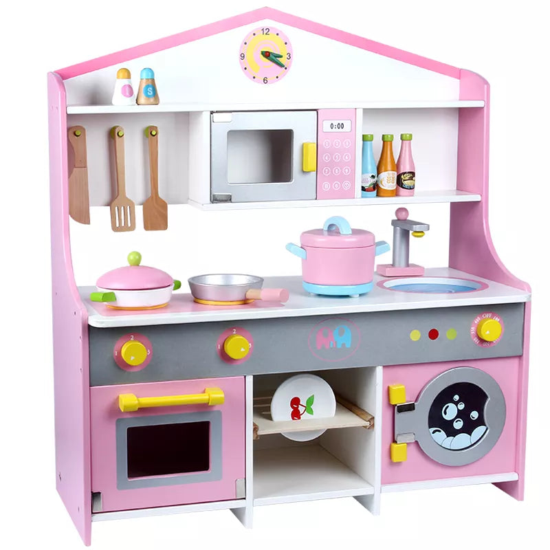 Kitchen Pretend Play (Pink)