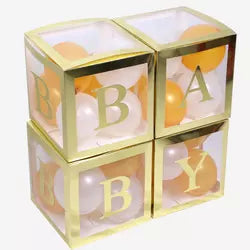 Elegant BABY Boxes Decoration