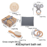 Newborn Elephant Gift Set