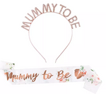 Mummy-to-be Sash & Headband