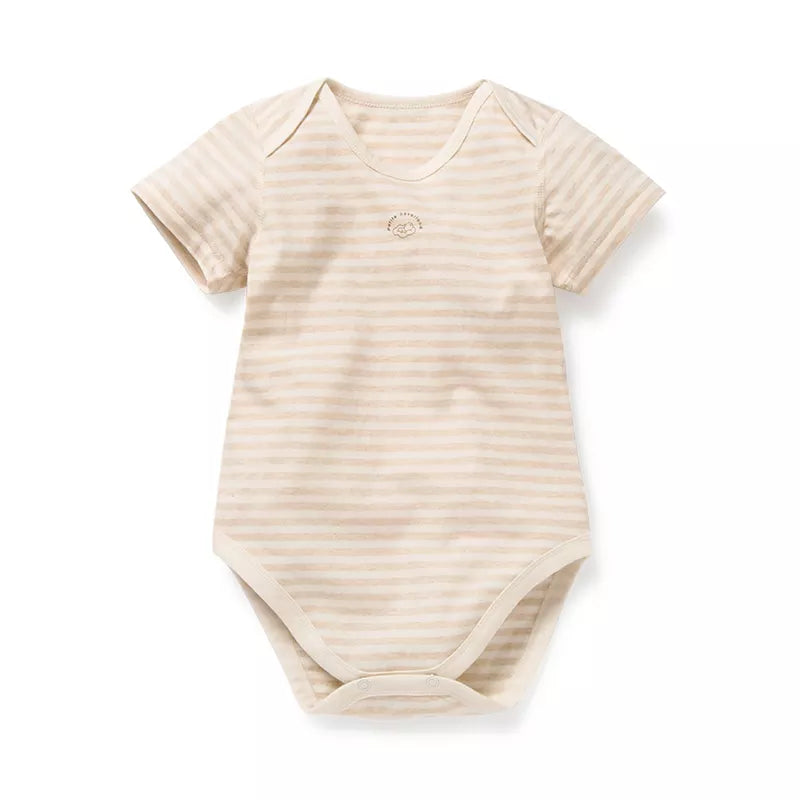 3 Organic Cotton Newborn Bodysuit