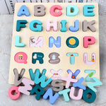 Alphabetical Wooden Board