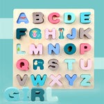 Alphabetical Wooden Board