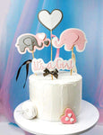 Elephant It's A Boy/Girl Baby Shower Party Decoration Set