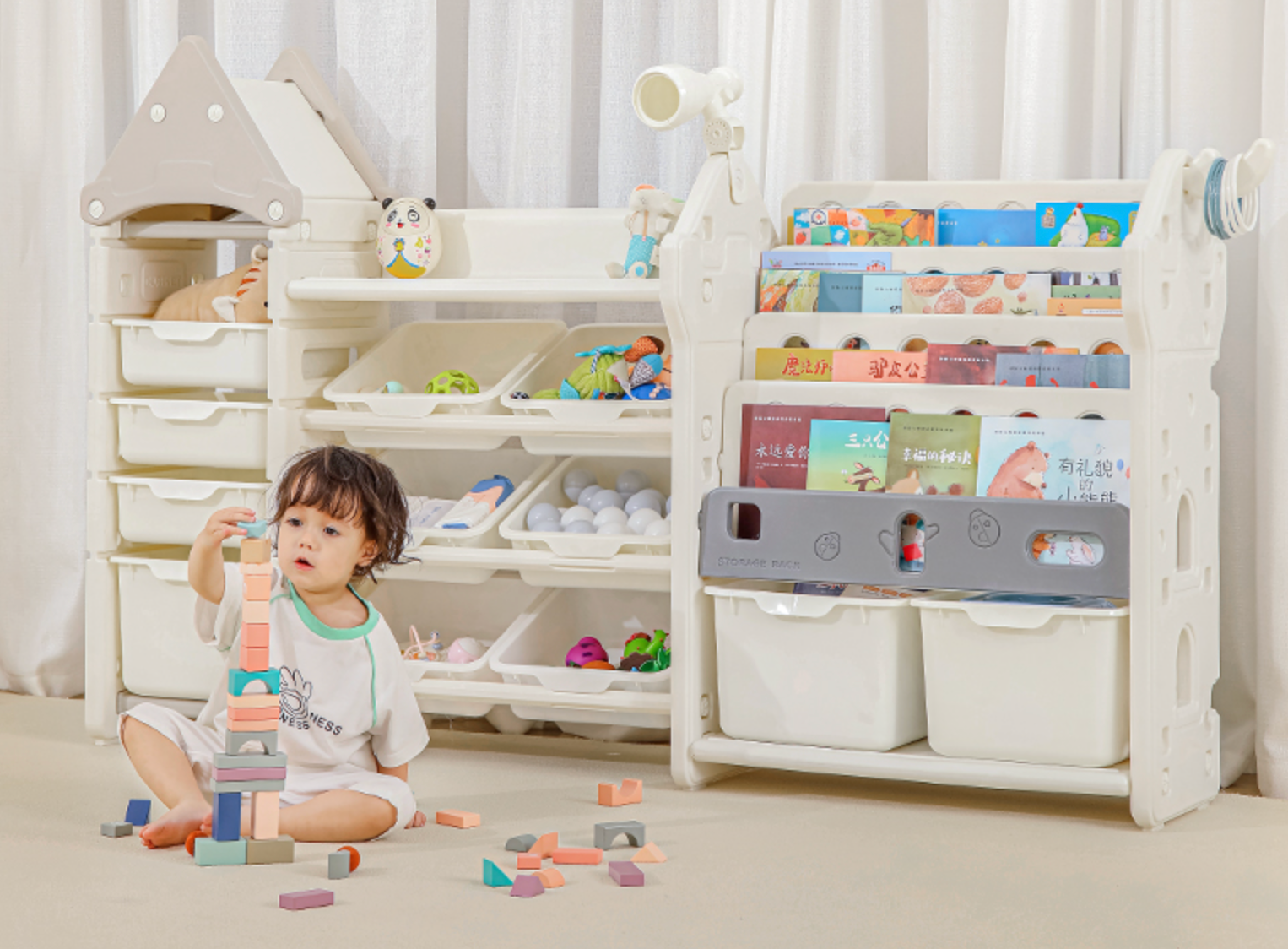 Multifunctional Castle Storage Cabinet