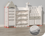 Multifunctional Castle Storage Cabinet