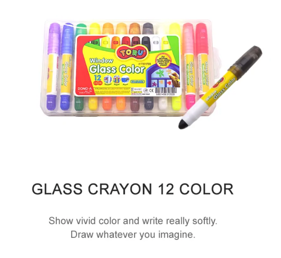 Crayon for Whiteboard - 12 colours