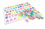 Rainbow Pastel Alphabet 66 Magnets